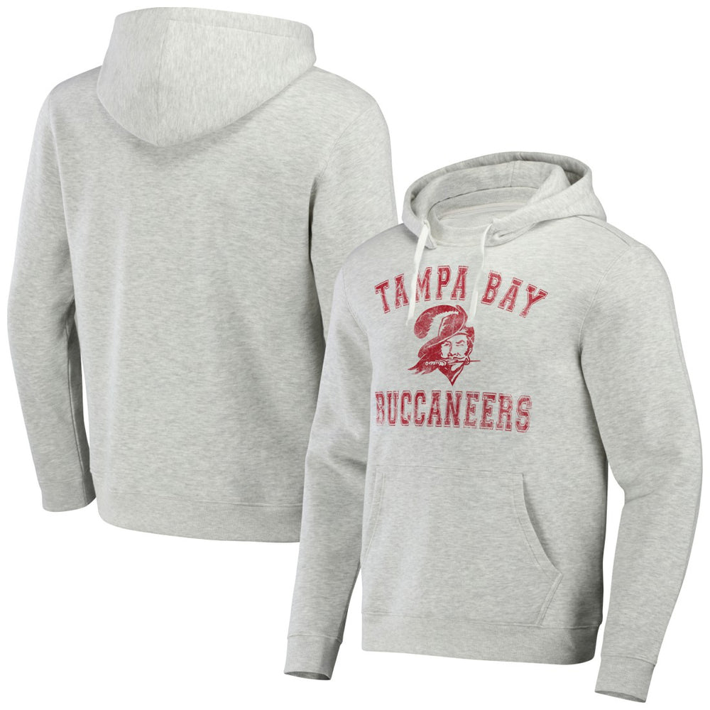 Tampa Bay Buccaneers NFL x Darius Rucker Collection Coaches Pullover Hoodie - Heather Gray on sale