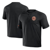 Cincinnati Bengals NFL x Darius Rucker Collection Washed Raglan Henley T-Shirt - Black discount