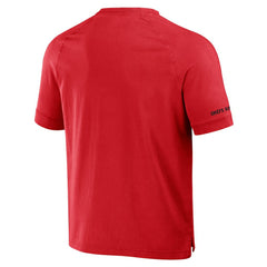 Kansas City Chiefs NFL x Darius Rucker Collection Washed Raglan Henley T-Shirt - Red on sale
