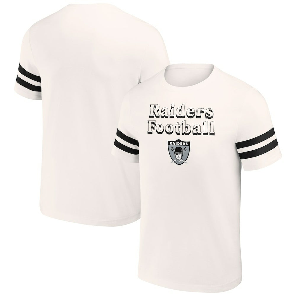 Las Vegas Raiders NFL x Darius Rucker Collection Vintage T-Shirt - Cream discount