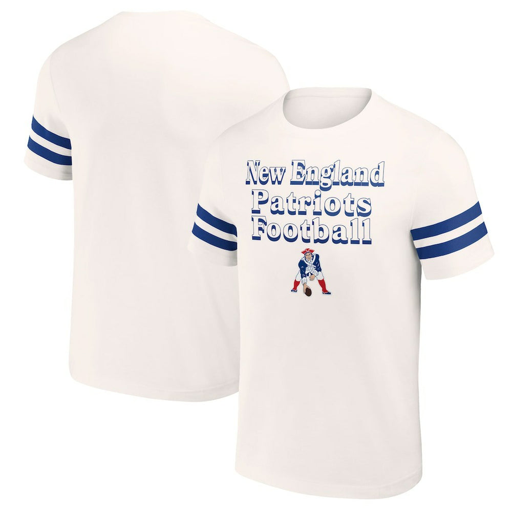 New England Patriots NFL x Darius Rucker Collection Vintage T-Shirt - Cream on sale