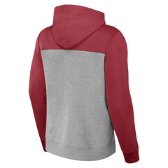 Arizona Cardinals NFL x Darius Rucker Collection Color Blocked Pullover Hoodie - Heather Gray online