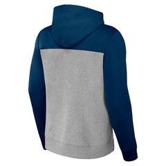 Chicago Bears NFL x Darius Rucker Collection Color Blocked Pullover Hoodie - Heather Gray sale