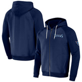 Tennessee Titans NFL x Darius Rucker Collection Raglan Full-Zip Hoodie - Navy outlet