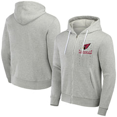 Arizona Cardinals NFL x Darius Rucker Collection Domestic Full-Zip Hoodie - Heather Gray outlet