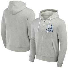 Indianapolis Colts NFL x Darius Rucker Collection Domestic Full-Zip Hoodie - Heather Gray sale