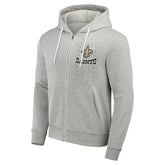 New Orleans Saints NFL x Darius Rucker Collection Domestic Full-Zip Hoodie - Heather Gray outlet