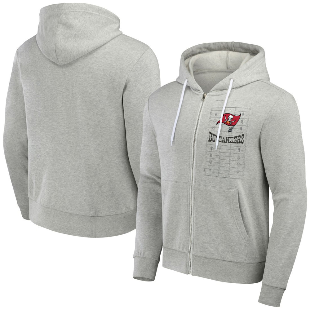 Tampa Bay Buccaneers NFL x Darius Rucker Collection Domestic Full-Zip Hoodie - Heather Gray sale