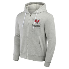 Tampa Bay Buccaneers NFL x Darius Rucker Collection Domestic Full-Zip Hoodie - Heather Gray sale