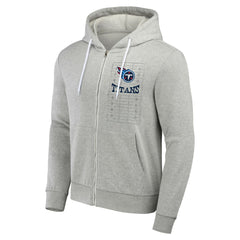 Tennessee Titans NFL x Darius Rucker Collection Domestic Full-Zip Hoodie - Heather Gray outlet