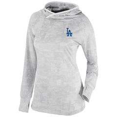 Los Angeles Dodgers Women's Omni-Wick Sunday Ball Pullover Hoodie - White | Columbia