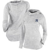New York Yankees Women's Omni-Wick Sunday Ball Pullover Hoodie - White | Columbia