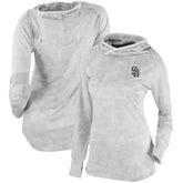 San Diego Padres Women's Omni-Wick Sunday Ball Pullover Hoodie - White | Columbia
