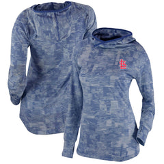 St. Louis Cardinals Women's Omni-Wick Sunday Ball Pullover Hoodie - Navy | Columbia