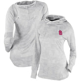 St. Louis Cardinals Women's Omni-Wick Sunday Ball Pullover Hoodie - White | Columbia