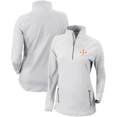 Houston Astros Women's Omni-Wick Outward Nine Quarter-Zip Pullover Top - White | Columbia