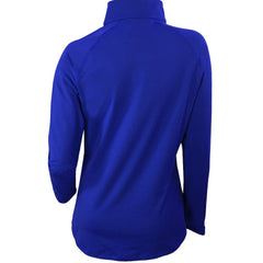 Philadelphia Phillies Women's Omni-Wick Outward Nine Quarter-Zip Pullover Top - Royal | Columbia