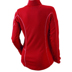 Cleveland Guardians Women's Omni-Wick Shotgun Quarter-Zip Pullover Top - Red | Columbia