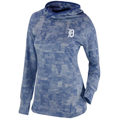 Detroit Tigers Women's Omni-Wick Sunday Ball Pullover Hoodie - Navy | Columbia