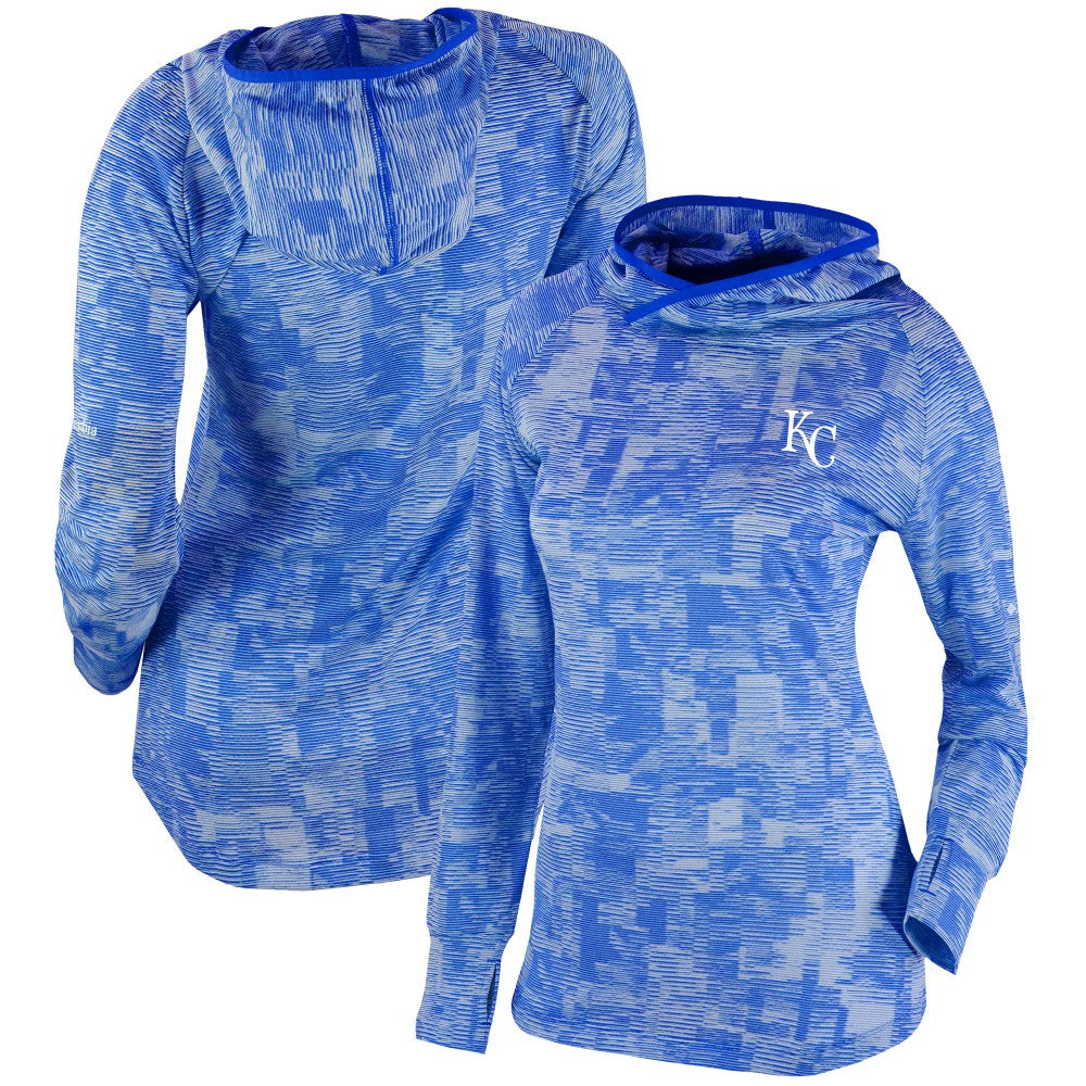 Kansas City Royals Women's Omni-Wick Sunday Ball Pullover Hoodie - Royal | Columbia