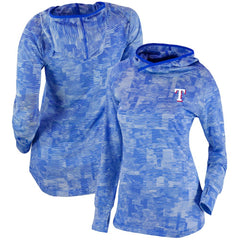 Texas Rangers Women's Omni-Wick Sunday Ball Pullover Hoodie - Royal | Columbia