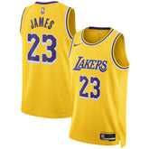 LeBron James Los Angeles Lakers Unisex Swingman Jersey - Icon Edition - Gold | Nike online