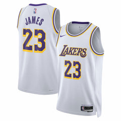 LeBron James Los Angeles Lakers Unisex Swingman Jersey - Association Edition - White | Nike shop