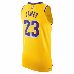 LeBron James Los Angeles Lakers Authentic Jersey - Icon Edition - Gold | Nike on sale