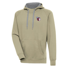 Cleveland Guardians Antigua Victory Pullover Hoodie - Khaki