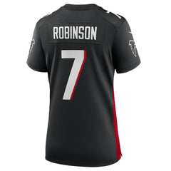 Bijan Robinson Atlanta Falcons Women's Player Jersey - Black | Nike online