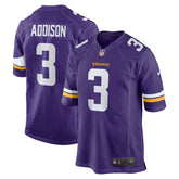 Jordan Addison Minnesota Vikings Game Jersey - Purple | Nike sale