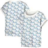 Los Angeles Dodgers Lusso Women's Madge Dolman Tri-Blend T-Shirt - White