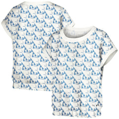 Los Angeles Dodgers Lusso Women's Madge Dolman Tri-Blend T-Shirt - White
