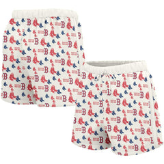 Boston Red Sox Lusso Women's Marge Shorts - White