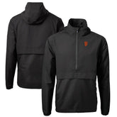San Francisco Giants Cutter & Buck Charter Eco Recycled Half-Zip Anorak Jacket - Black