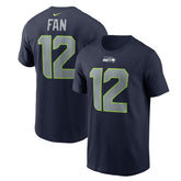 12s Seattle Seahawks Name & Number T-Shirt - College Navy | Nike cheap