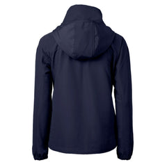 Atlanta Braves Cutter & Buck Women's Charter Eco Recycled Half-Zip Anorak Jacket - Navy