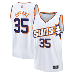 Kevin Durant Phoenix Suns Fast Break Replica Jersey - Association Edition - White | Fanatics cheap