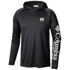 Boston Celtics Terminal Tackle Long Sleeve Hoodie T-Shirt - Black | Columbia sale