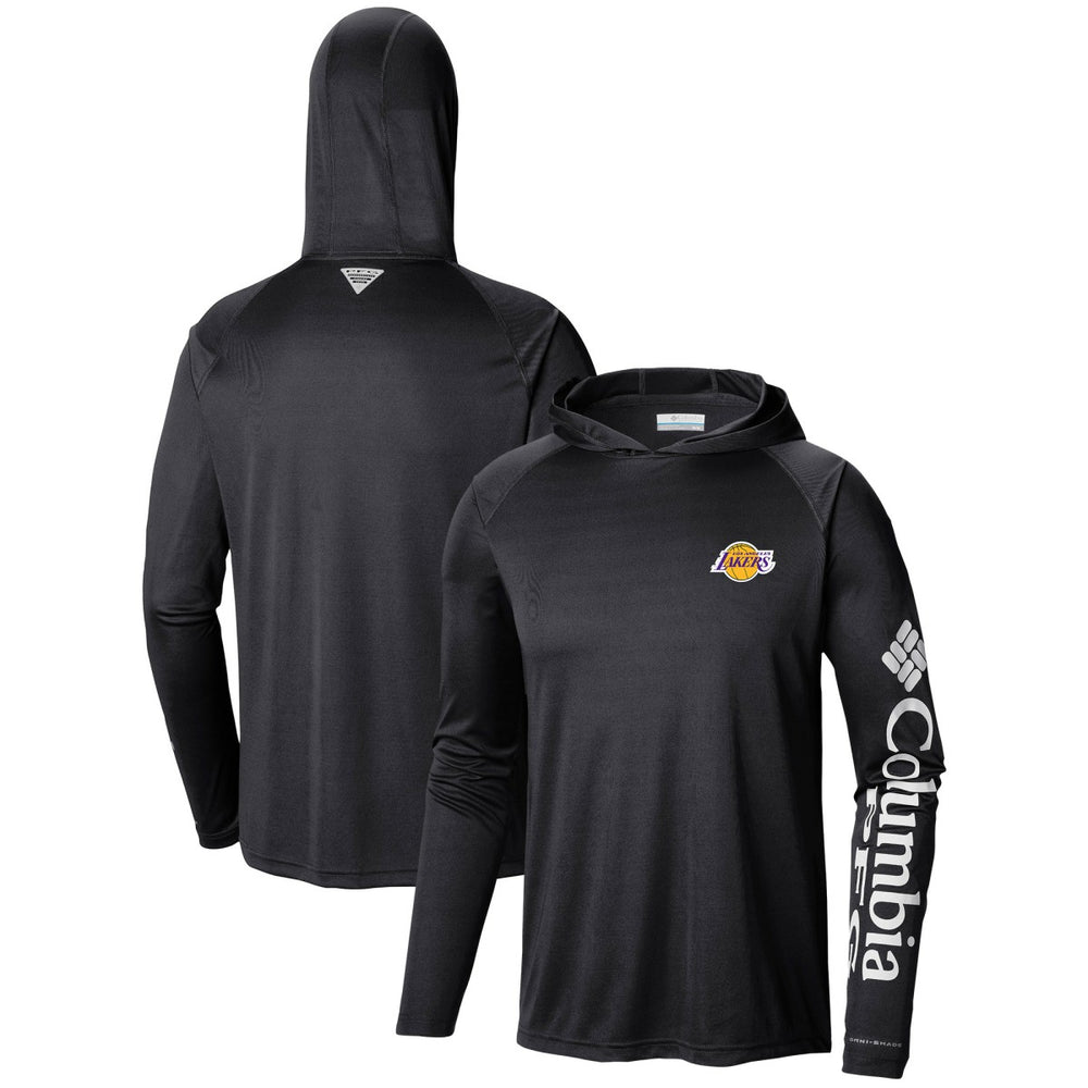 Los Angeles Lakers Terminal Tackle Long Sleeve Hoodie T-Shirt - Black | Columbia sale