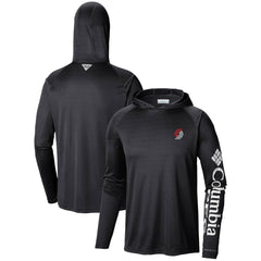 Portland Trail Blazers Terminal Tackle Long Sleeve Hoodie T-Shirt - Black | Columbia discount