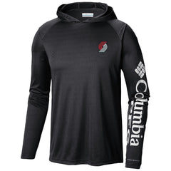 Portland Trail Blazers Terminal Tackle Long Sleeve Hoodie T-Shirt - Black | Columbia discount