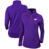 Sacramento Kings Women's Omni-Wick Outward Nine Quarter-Zip Pullover Top - Purple | Columbia online