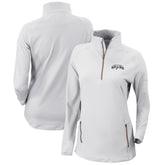 San Antonio Spurs Women's Omni-Wick Outward Nine Quarter-Zip Pullover Top - White | Columbia discount