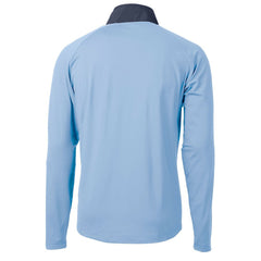 Los Angeles Chargers Cutter & Buck Helmet Adapt Eco Knit Hybrid Recycled Quarter-Zip Pullover Top - Purple for sale