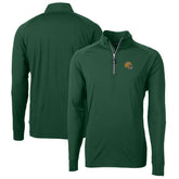 Green Bay Packers Cutter & Buck Helmet Adapt Eco Knit Stretch Recycled Quarter-Zip Pullover Top - Green discount