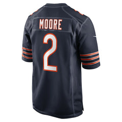 D.J. Moore Chicago Bears Team Color Game Jersey - Navy | Nike outlet