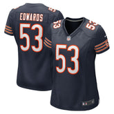 TJ Edwards Chicago Bears Women's Game Player Jersey - Navy | Nike sale