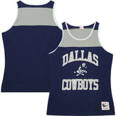 Dallas Cowboys Heritage Colorblock Tank Top - Navy/Gray for sale
