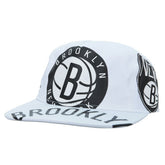 Brooklyn Nets Hardwood Classics In Your Face Deadstock Snapback Hat - White | Mitchell & Ness outlet